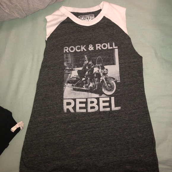 Forever 21 Tops - Rock and Roll Rebel tank